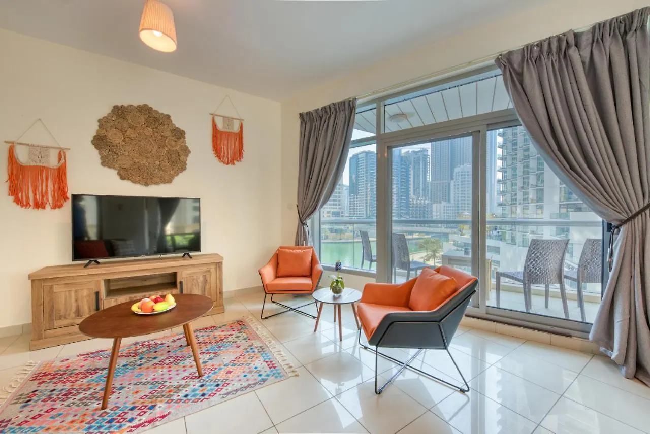 Rh- Cozy 1Br With Mesmerizing View, Sanibel Tower, Near Jbr Walk Dubai Apartment